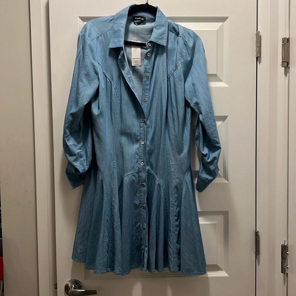 Bebe denim dress